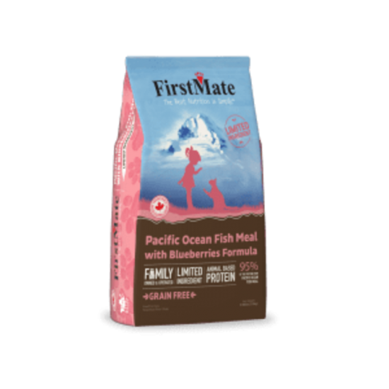 FirstMate Chat Poisson & Bleuet Sans Grains 4,5kg