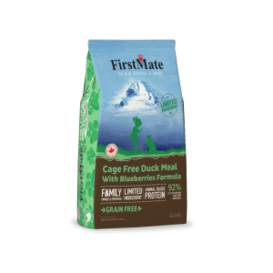 FirstMate Chat Canard & Bleuet Sans Grains 1.8 kg