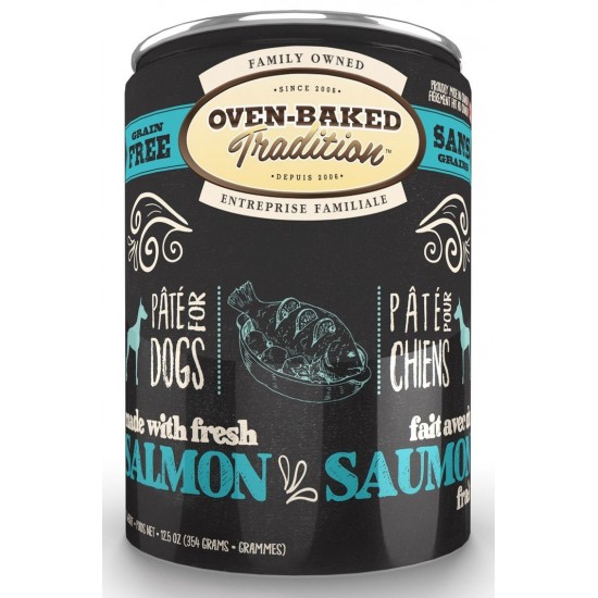 Conserve Chien Oven-Baked Pâté Saumon 12.5oz 