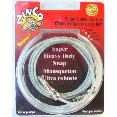 Zinco Cable d'attache extra fort Gros chiens 30...