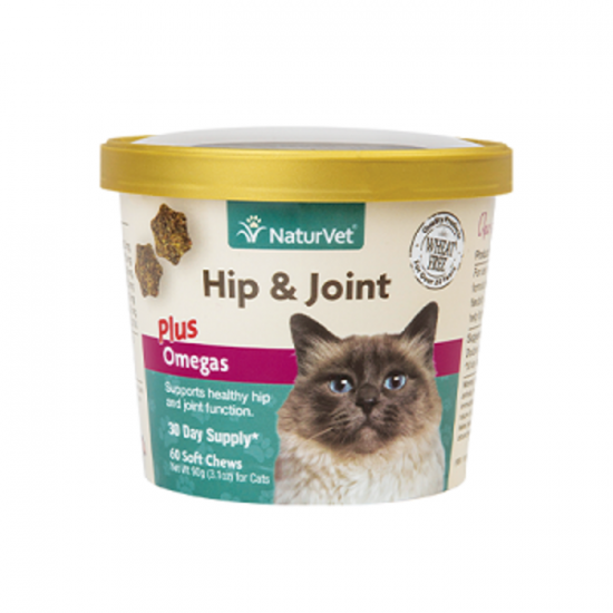 NaturVet Hanches & Articulations Pour Chat 60...