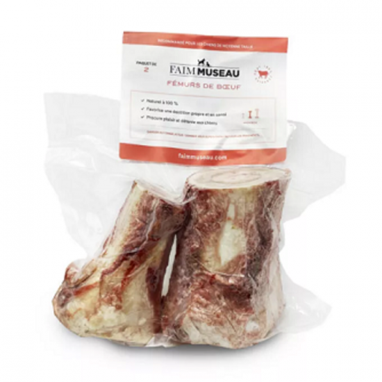 Faim Museau Cru Os Femur de Boeuf pq/2