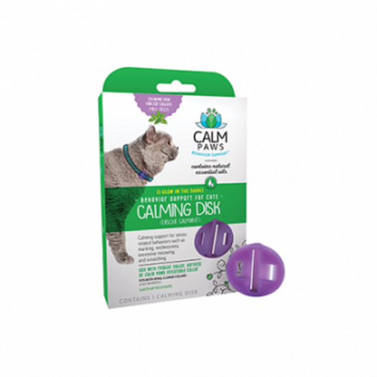 Calm Paws Disque Apaisant pour collier Chat