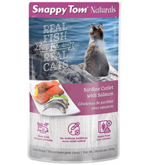 Snappy Tom Sardine & Saumon 100g