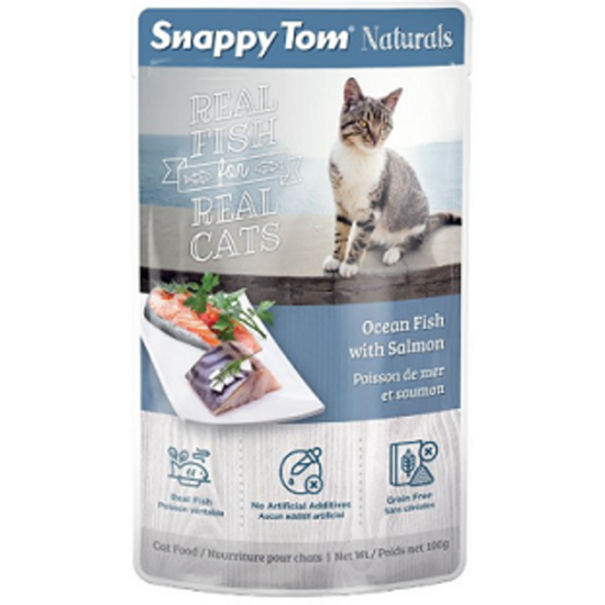 Snappy Tom Poisson & Saumon 100g  