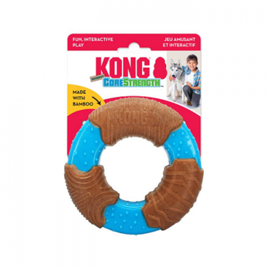 Kong Anneau Bamboo Bleu L 