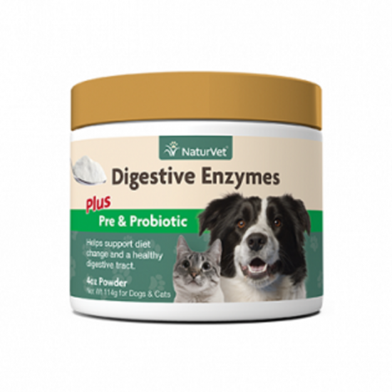 Naturvet Enzymes & Probiotiques 4oz 