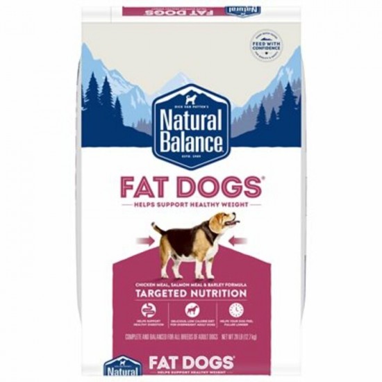 Natural Balance Chien Fat Dogs 10.9 kg