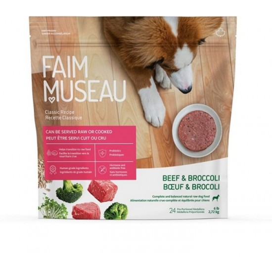 Faim Museau Bœuf & Brocoli 6 lbs