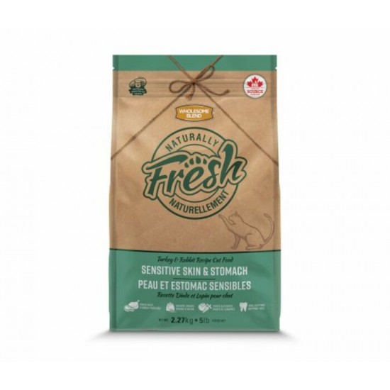 Naturally Fresh Chat Dinde & Lapin 2.27kg