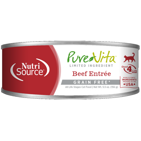 Conserve Chat PureVita Boeuf 156g