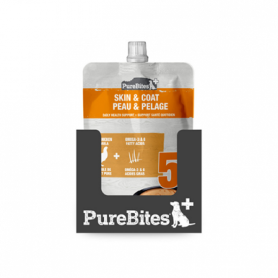 Purebites Chien Squeezable Pelage 71g