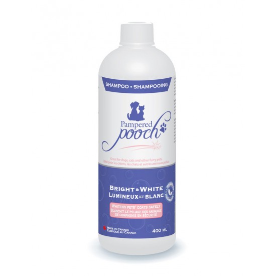 Pampered Pooch Shampooing Blanc 400 ml 