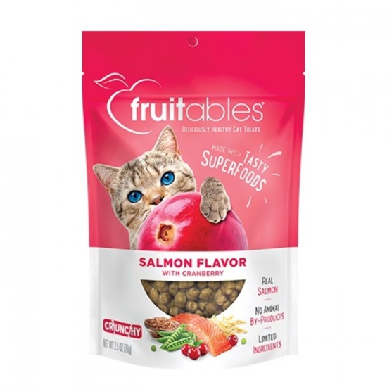 FRUITABLES Chat Saumon & Canneberges 2.5oz