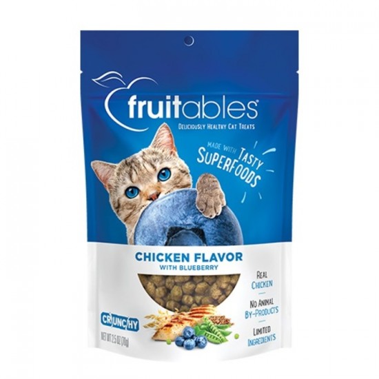 FRUITABLES Chat Poulet & Bleuets 2.5oz  