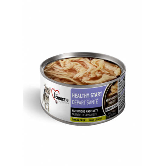 Conserve 1st Choice Chaton (poulet effiloché) 85g