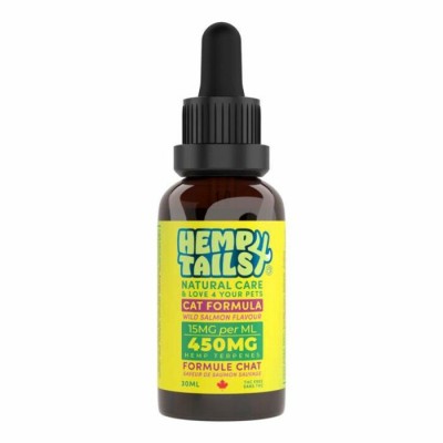 HEMP 4 PAWS Huile Chanvre Chat Saumon