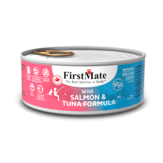 Firstmate Conserve chat Saumon & Thon 156g