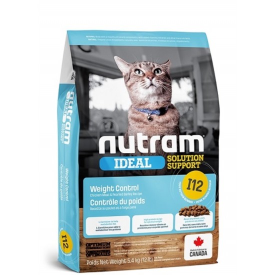 NUTRAM (I-12) Chat Contrôle du Poids 5.4 kg