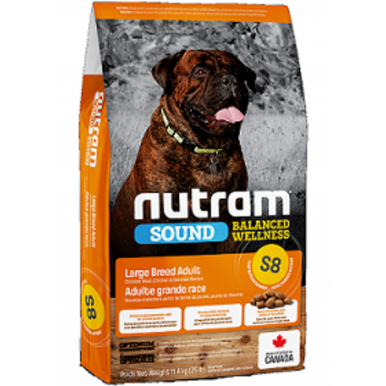 NUTRAM (S-8) Chien Grande Race 11.36 kg 