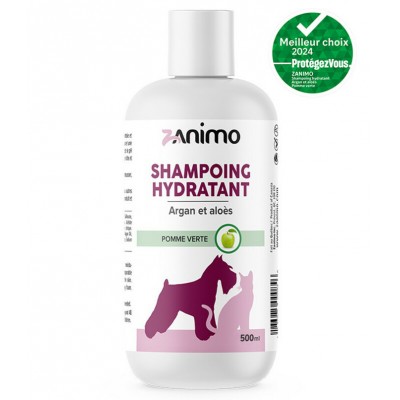 ZANIMO Shampoing Hydratant Argan & Aloes - Pomme...