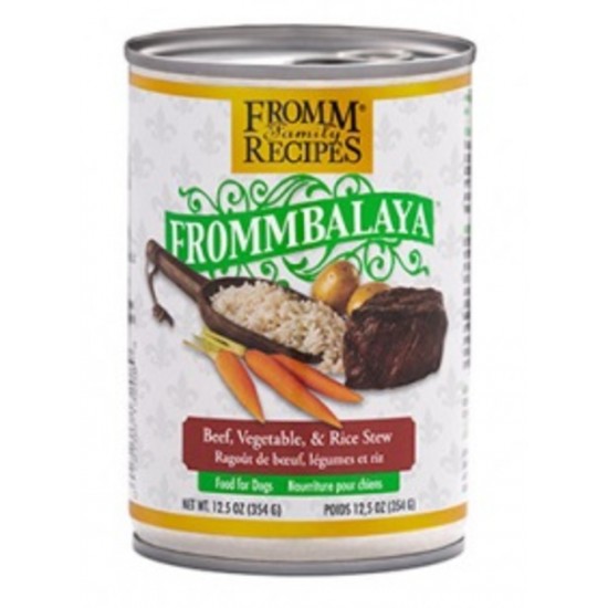 Conserve Chien FROMM Frommbalaya Boeuf 12.5oz     ...