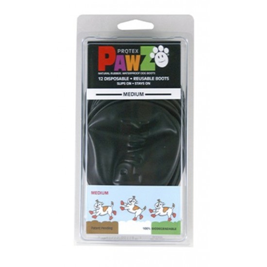 PAWZ Rubber Botte Noir Medium