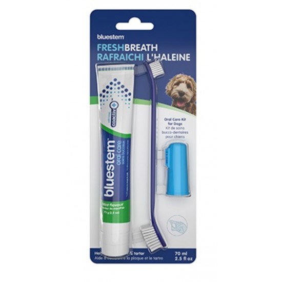 BLUESTEM Kit Brosse et Pate a Dent Vanille/Menthe...