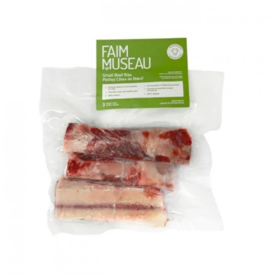 Faim Museau Cru Os Petite Cote Bœuf (Paquet de 3)