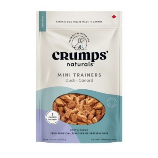 CRUMPS Mini-Bouchees Semi-Humide Canard 132g