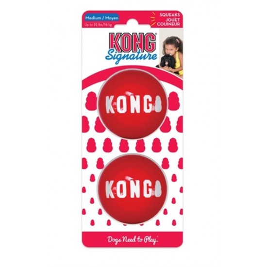KONG Balle Signature Moyenne Pq/2