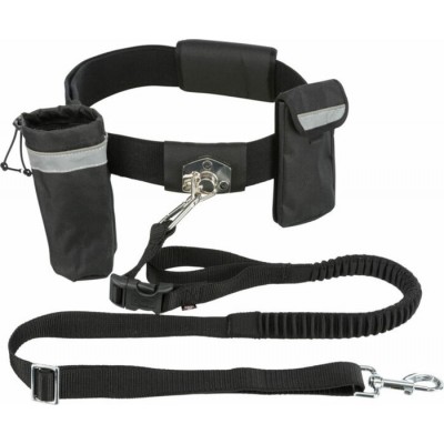 TRIXIE Ceinture Ventrale avec Laisse Bungee et...