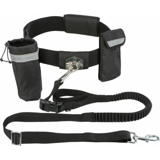 TRIXIE Ceinture Ventrale avec Laisse Bungee et...