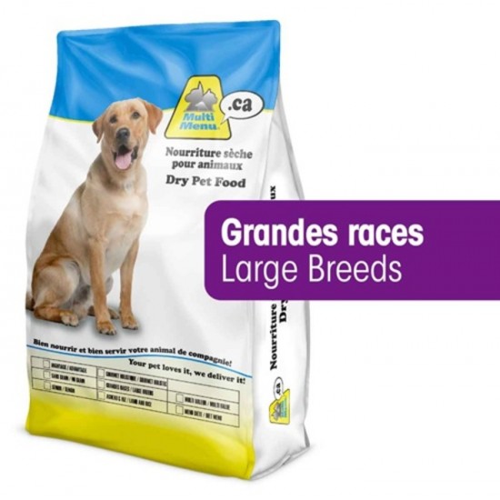 MULTI MENU Chien Grande Race 15 kg