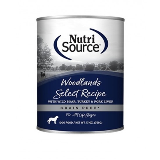 Nutrisource Conserve Chien Woodland Select Sans...