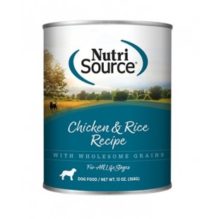 Nutrisource Conserve Chien Poulet & Riz 13oz  