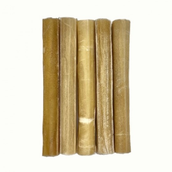 Cuir Rouleau Brun Pressée 5