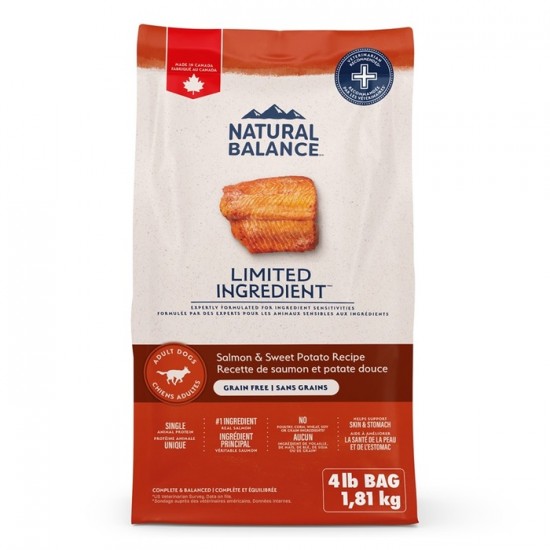 Natural Balance Chien Saumon & Patate Douce Sans...