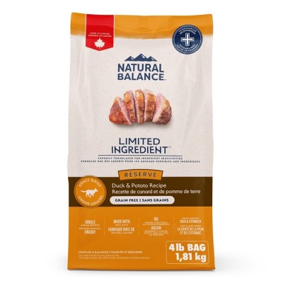 Natural Balance Chien Canard & Patate Sans...