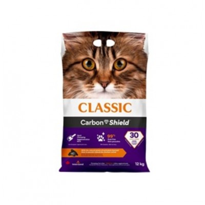 City Classic Litiere agglomerante Charbon 12 kg
