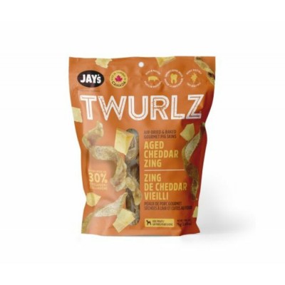 JAY'S Twurlx Peau de Porc Cheddar Vieilli 75g