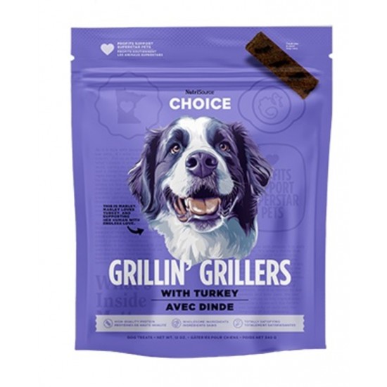 Nutrisource Grillin Grillers Dinde 340g