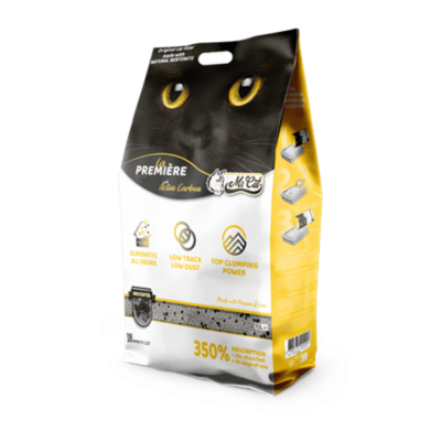 Mr Cat Litiere Agglomerante Charbon Actif 8 kg