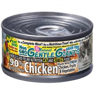 Conserve Gentle Giants Chat au Poulet 3 oz