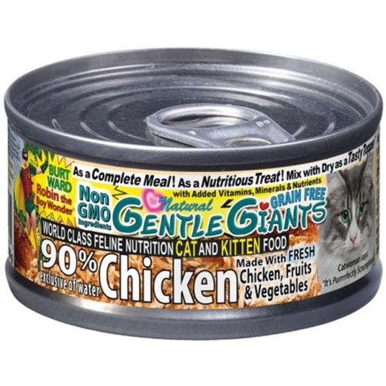 Conserve Gentle Giants Chat au Poulet 3 oz
