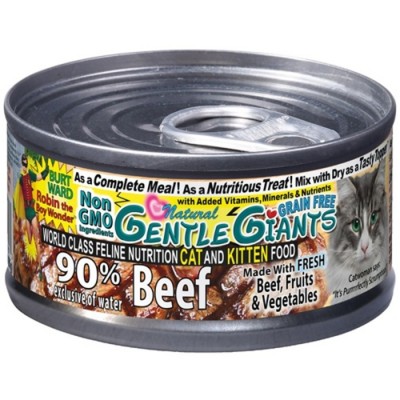 Conserve Gentle Giants Chat au Boeuf 3 oz