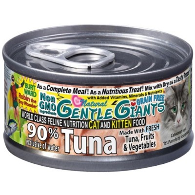 Conserve Gentle Giants Chat au Thon 3 oz