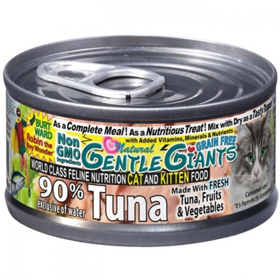 Conserve Gentle Giants Chat au Thon 3 oz