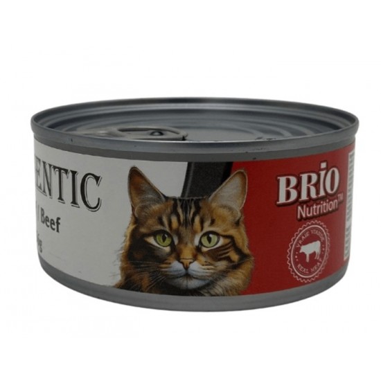 Authentic Conserve Chat Boeuf 156g