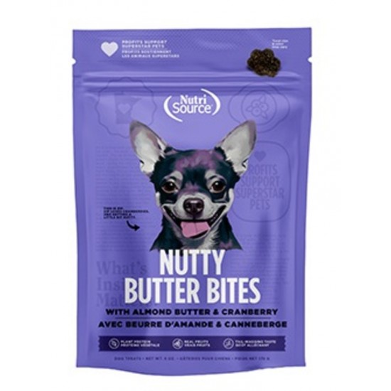 Nutrisource Nutty Butter Bites Amande & Canneberge...